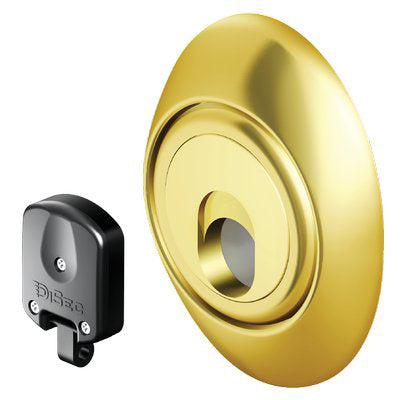 DEFENDER MAGNETICO MAG3G SUPER TOP DISEC - INOX OTTTONE PVD F.S. I.MM 38 D.MM 55 H.MM 25- 1 pezzi