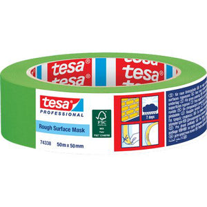 NASTRO CARTA ESTERNI VERDE 74338 TESA - MM 50 ML 50- 6 pezzi