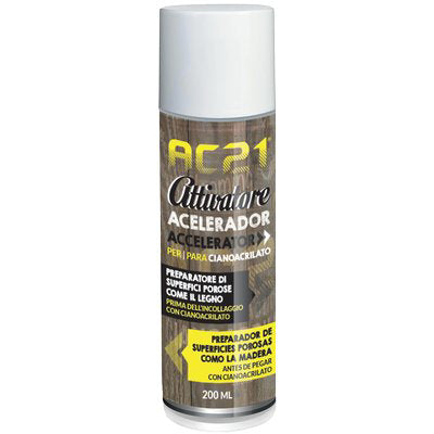 COLLA 21 ATTIVATORE CIANACRILATI AC21 - ML 200- 2 pezzi