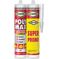 BOSTIK POLYMAX ORIGINAL EXPRESS BIPACK - TRASPARENTE GR 300 CF=PZ 2- 1 confezioni
