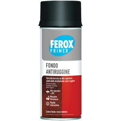 FONDO AGGRAPPANTE SPRAY FEROX AREXONS - ANTIRUGGINE ROSSO ML 400- 6 pezzi