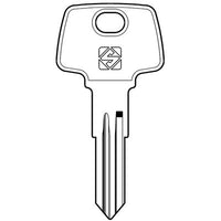 CHIAVE AUTO CEM CEM4 SILCA - ACCIAIO NICHELATO- 5 pezzi