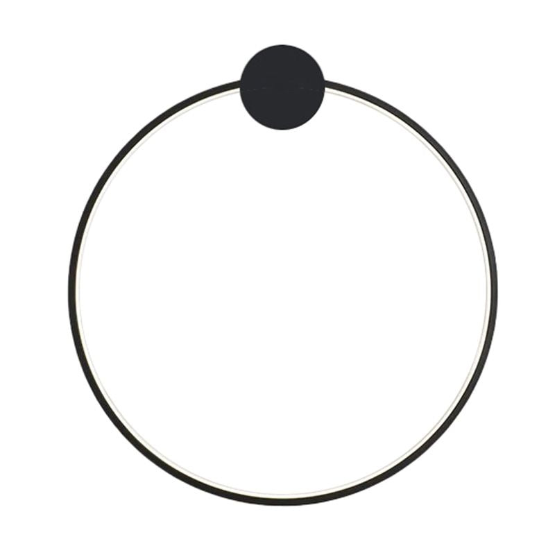 Lampada Da Parete Led App1389-cw Black 50cm