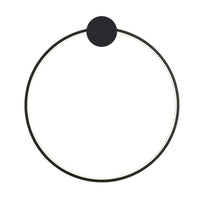 Lampada Da Parete Led App1389-cw Black 50cm