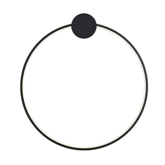 Lampada Da Parete Led App1389-cw Black 50cm