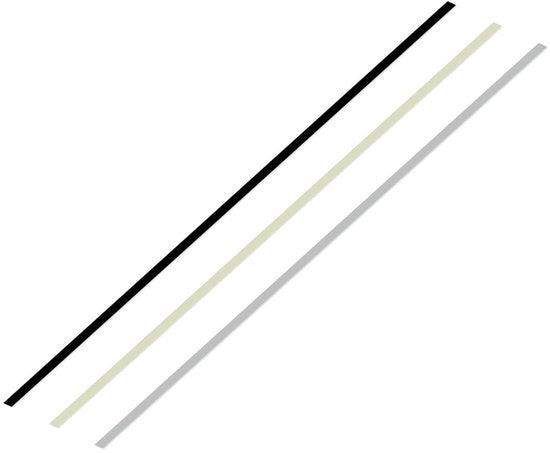 Fascia di chitarra - Striscia di purfling - Finitura perfetta - 1650x6x1,5mm - Protezione contro graffi - Adatto per chitarre acustiche e classiche ...