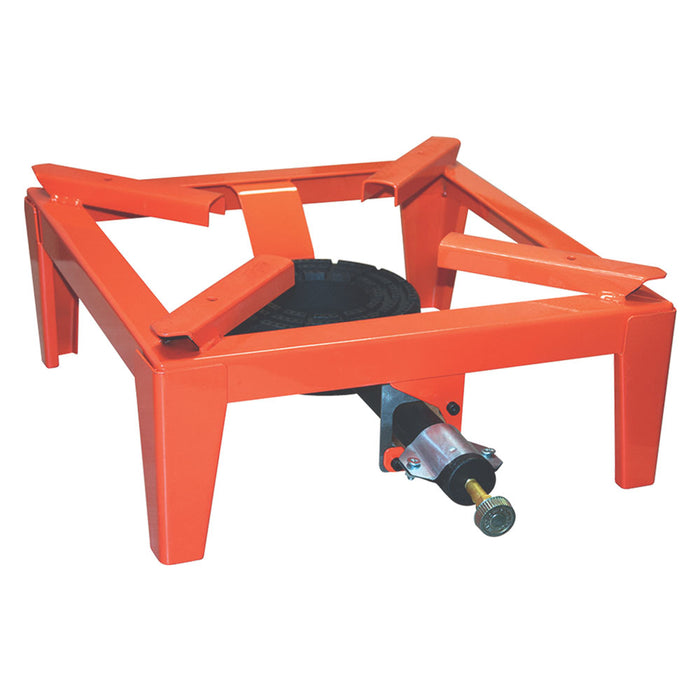 FORNELLONE A GAS PESANTE 'DAVIL' cm 28,5 x 28,5 - (spes. 2 mm) - bruciatore 3,5 kw- 2 pezzi  - PALUMBO