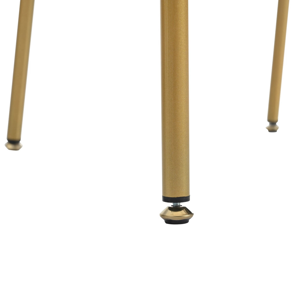 Sedia da pranzo con piedini regolabili; schienale ergonomico in metallo e legno beige
