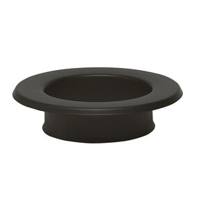 ROSONE P/STUFA A MURO D 15CM NERO- 1,0 pz