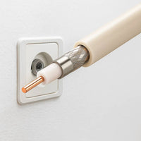 Messi & paoloni cavo coassiale 75Ω Ø6,5mm classe b mdn650ar100 bobina da 100 mt