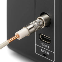 Messi & paoloni cavo coassiale 75Ω Ø6,5mm classe b mdn650ar100 bobina da 100 mt