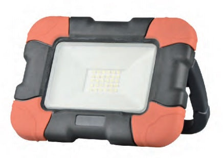 ECOVA PROIETTORE LED RICARICABILE C/BASEMANIGLIA 10W 800LM