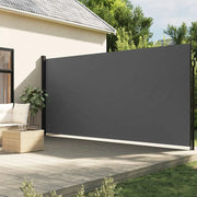 Tenda da Sole Laterale Retrattile-Tenda parasole per balcone per giardino Antracite 200x500 cm