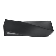 Applique DELTIO nera ceramica/vetro E27 Pure Lume IP20