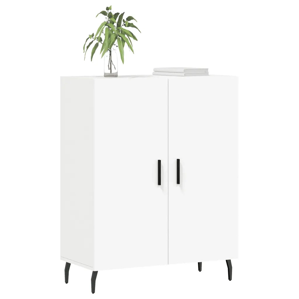 Credenza | Madia | Buffet da pranzo | Armadio da pranzo Bianca 69,5x34x90 cm in Legno Multistrato