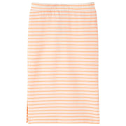 Gonna Dritta da Bambina a Righe Arancione Fluorescente 140 CFW9432560
