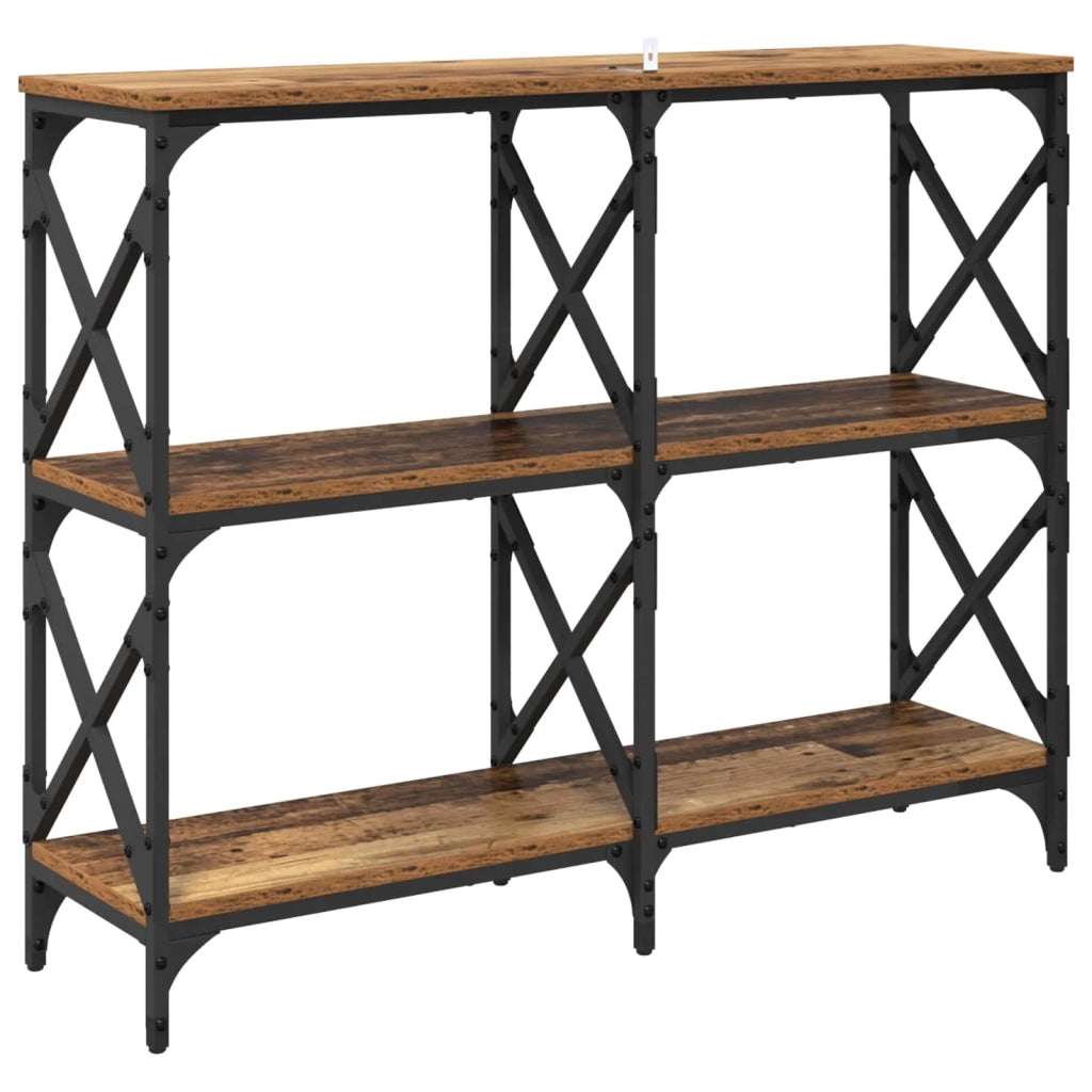 Tavolo consolle Legno vecchio 100 x 28 x 80,5 cm