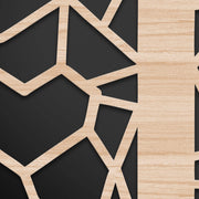LOVE - Quadro arredo LASERCUT composito Legno e PVC Misura: 50x100 cm