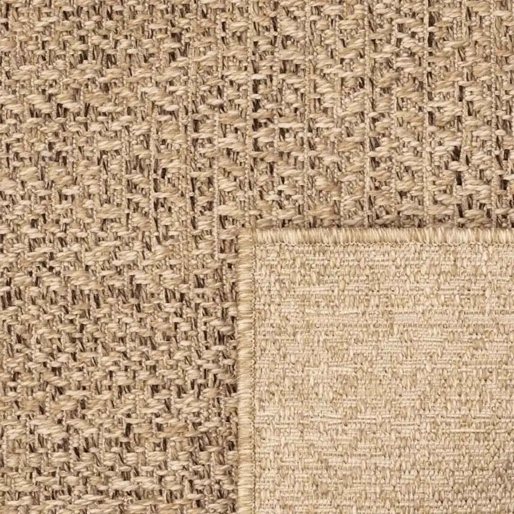 Tappeto del soggiorno | Tappeto ZIZUR 240x340 cm Aspetto Iuta per Interni ed Esterni