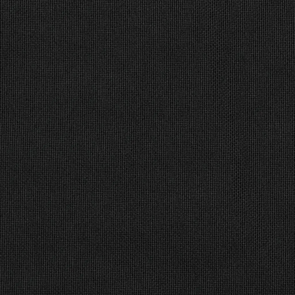Tende Oscuranti con Ganci Effetto Lino 2 pz Nere 140x225 cm cod mxl 75607