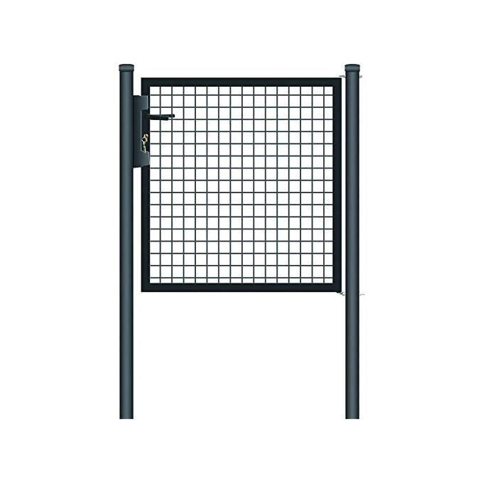 Vigor-Blinky 69719 Strong Cancello Pedonale telaio tubolare rete 50x50mm pali 60mm 100x95 cm colore Antracite