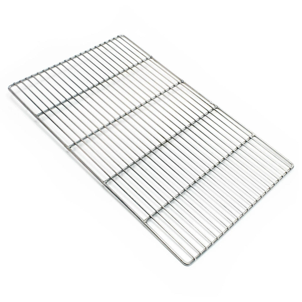 Griglia per barbecue quadrata in acciaio inox 54 x 34 cm accessorio per barbecue griglia 16_0001858