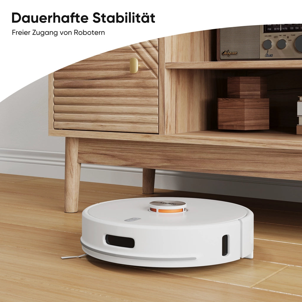 MOBILE TV Stile Mid-Century Farmhouse 110x40x48 cm Rovere