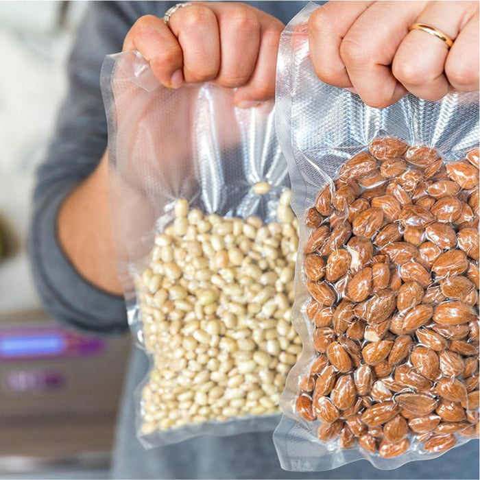 Buste Sottovuoto Goffrate 250pz 5 Misure uso Domestico e Professionale BPA FREE