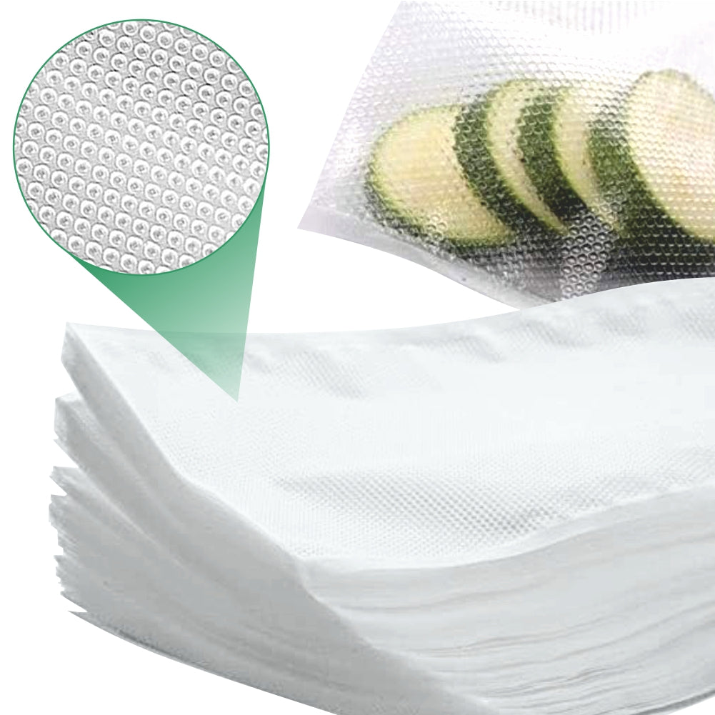 Buste Sottovuoto Goffrate 250pz 5 Misure uso Domestico e Professionale BPA FREE