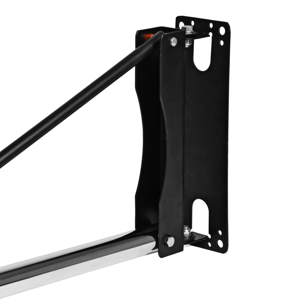 Supporto a parete per illuminazione fotografica 120-215 cm, 1200 x 250 x 80 mm, max 4 kg, con Spigot, per faretti luci flash studio fotografico