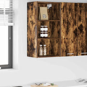 Armadio pensile Rovere fumé 40 x 29,5 x 80 cm Legno multistrato 884446