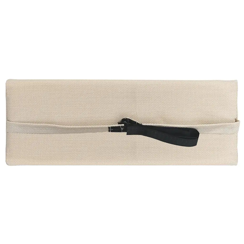Poggiatesta per Sdraio Crema 40x7,5x15 cm in Textilene 47933