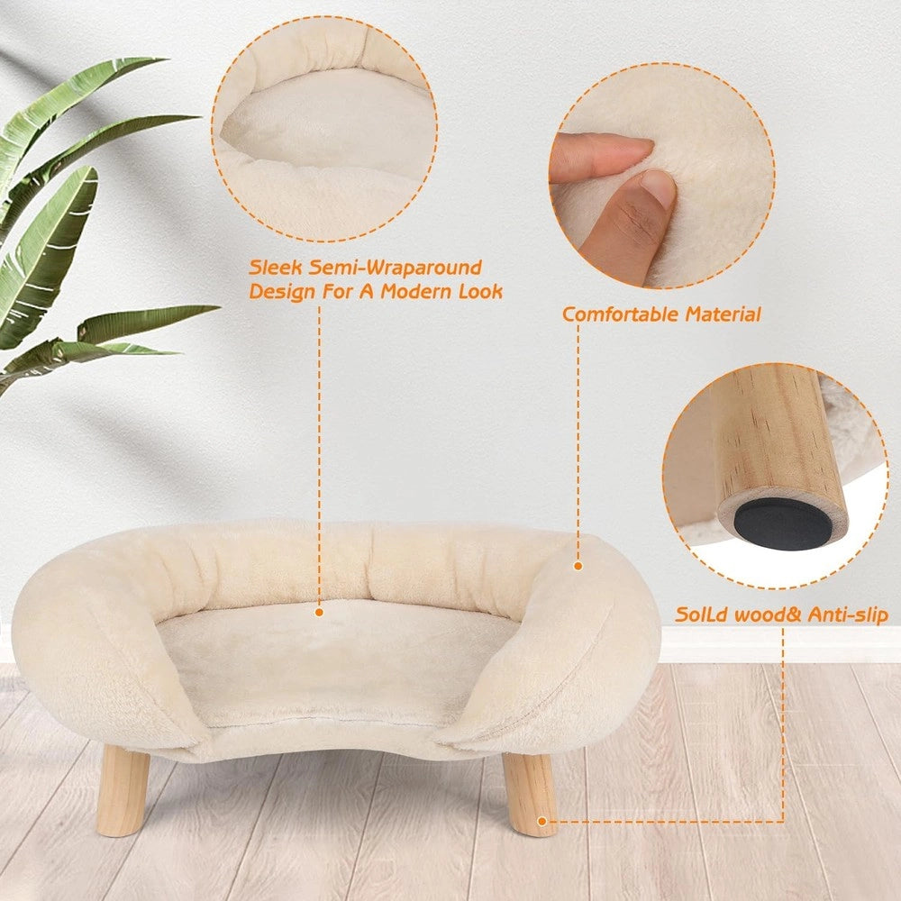 Divano per gatti ¨C Minimal ¨C Beige in tessuto
