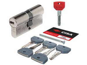 CILINDRO EUROPEO SAGOMATO ASIX P8 PRO 10Q310- - mm.109 (30-80) 0Q31037012SD - 1 pezzi CISA