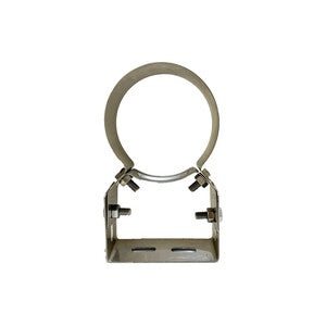 C COLLARE INOX C/STAFFA P/TUBO D 20 CM- 5,0 pz