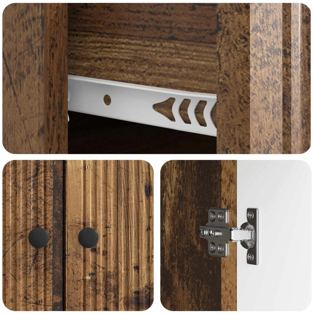 Credenza Legno antico 66 x 34,5 x 90 cm Legno ingegnerizzato 893953