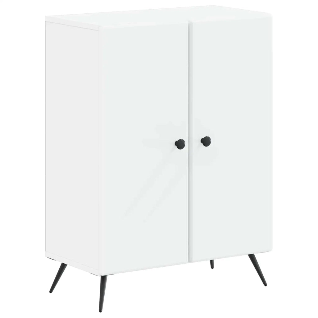 Mobiletto da Bagno BREDA Bianco 59,5 x 31 x 80 cm 897495