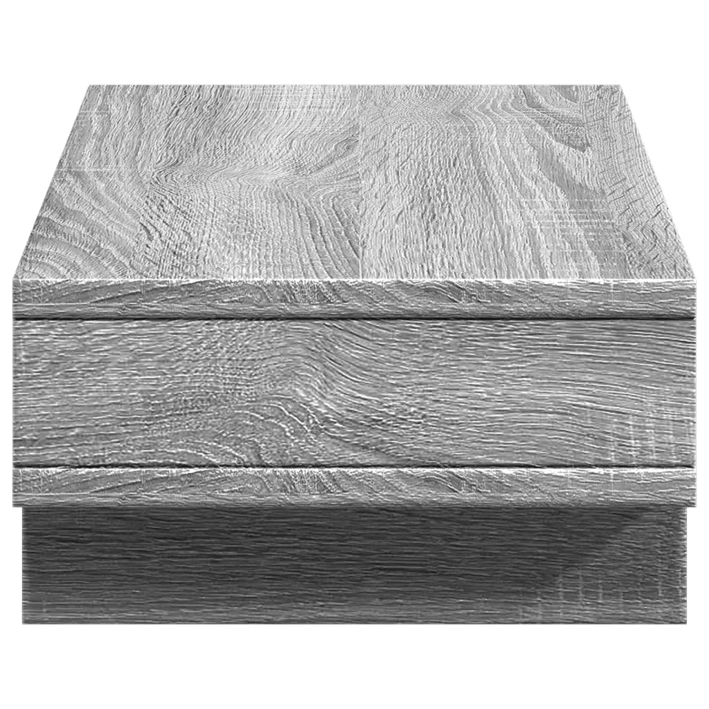 Supporto per Monitor Grigio Sonoma 50x27x15 cm in Truciolato
