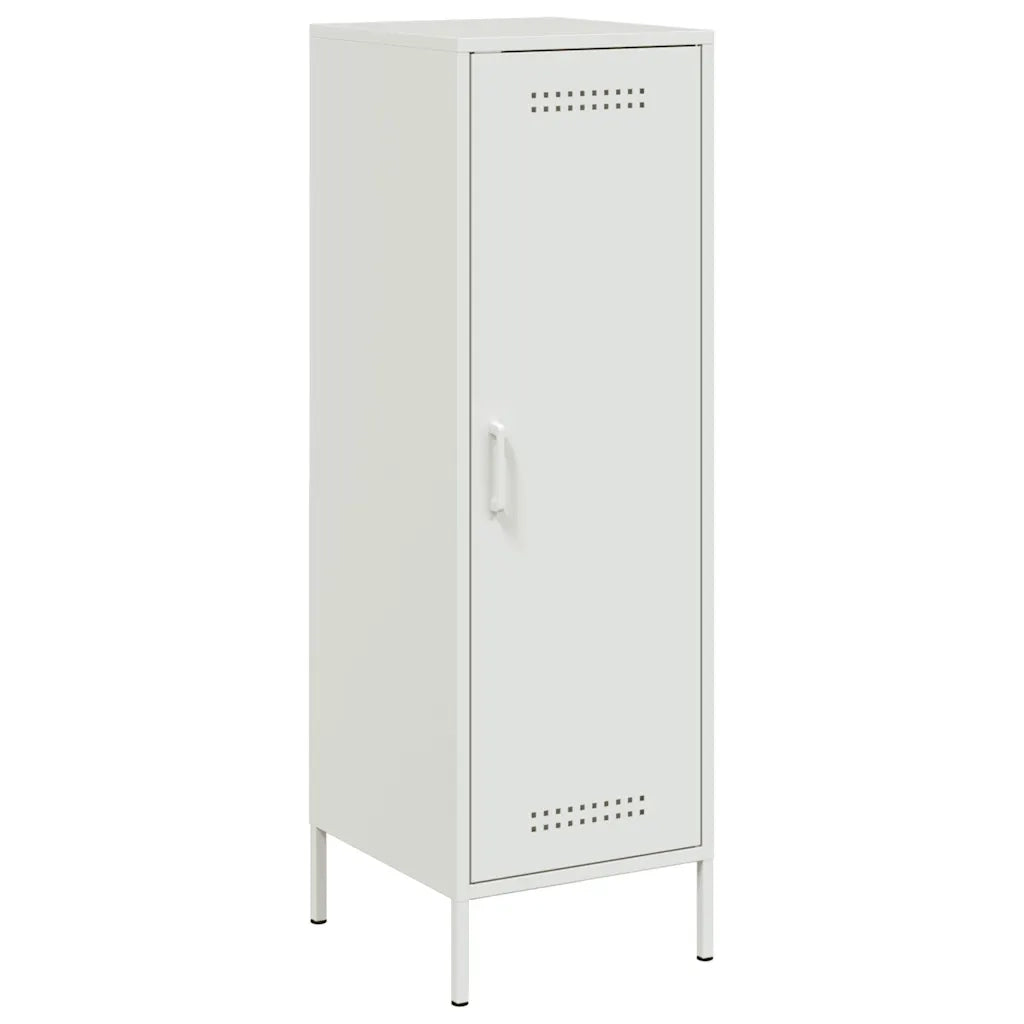 Credenza | Madia | Buffet da pranzo | Armadio da pranzo Bianca 36x39x113 cm in Acciaio