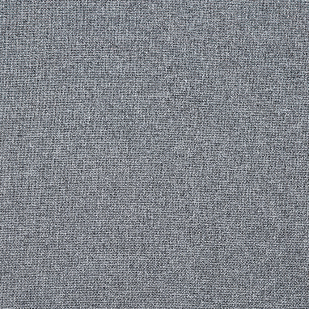 Set di 4 sedie da giardino Sedia da pranzo per esterni con struttura in alluminio bianco con cuscino grigio