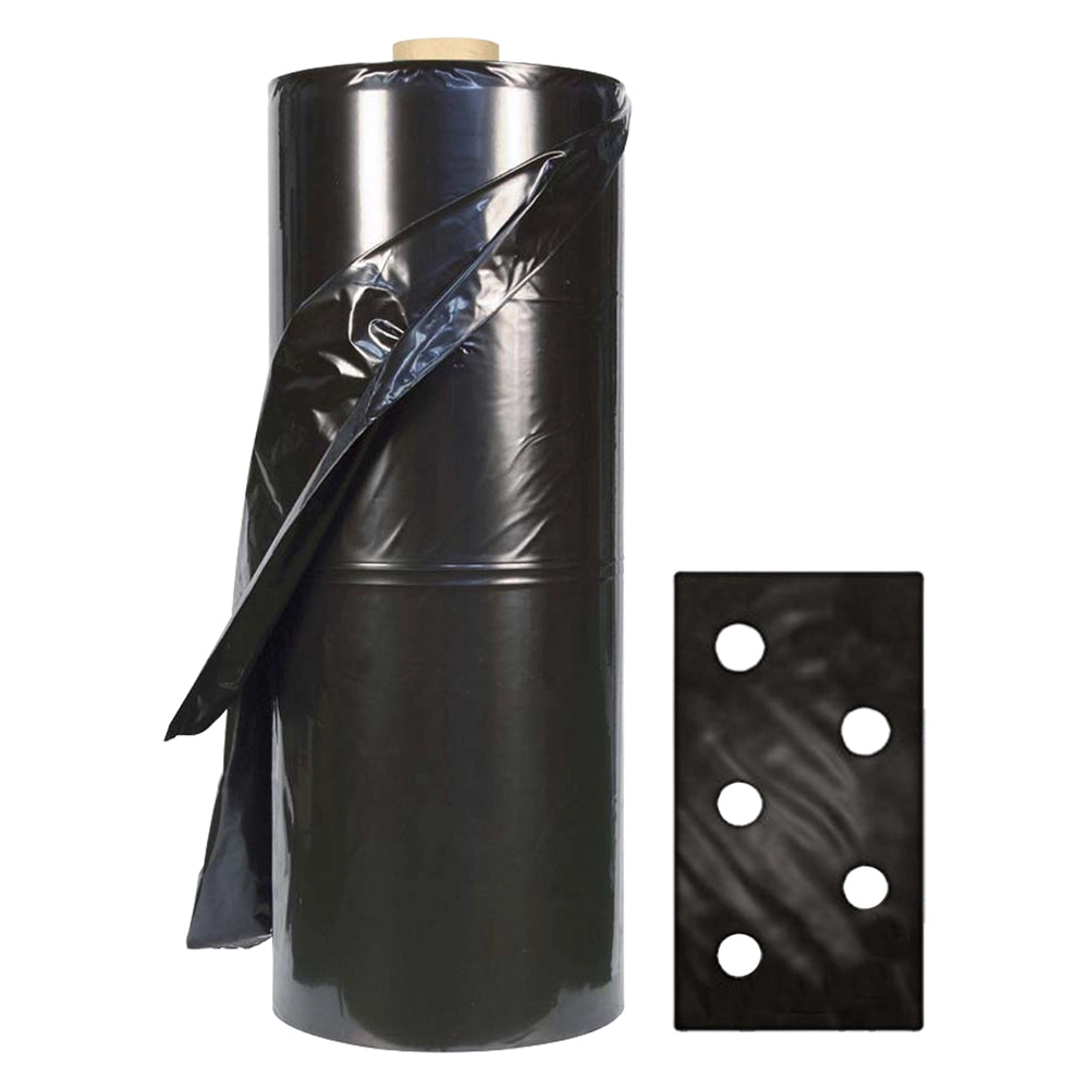 50kg telo per pacciamatura fori sfalsati h. mt 1,2 - dist.fori 40x30 cm cod:ferx.6065370nlm
