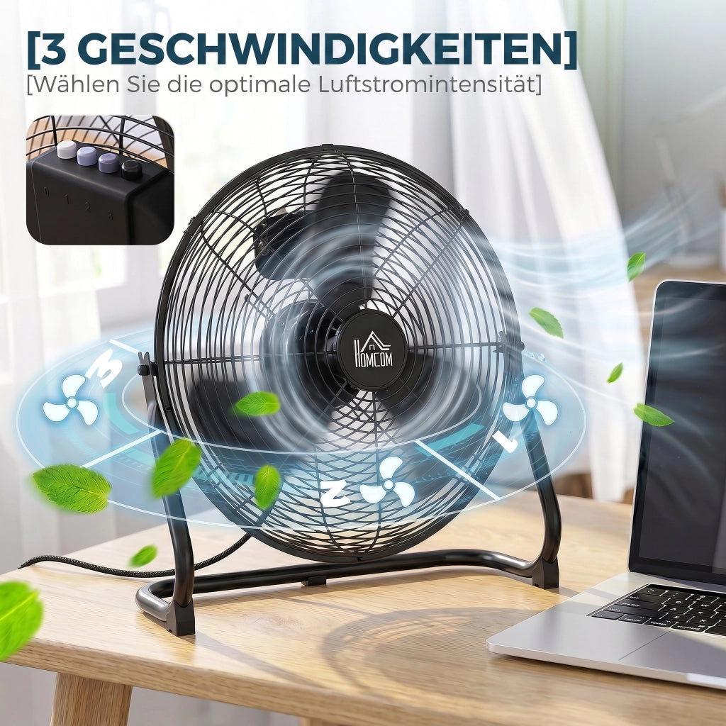 Ventilatore per Scrivania ¨C Zephmum ¨C Nero