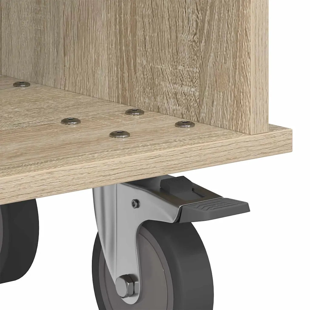 Supporto TV Rovere Sonoma 68,5 x 35 x 35 cm Legno multistrato 891042
