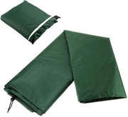 Coperture per sedie da giardino, acqua resistente, universali, verde, 4 pezzi
