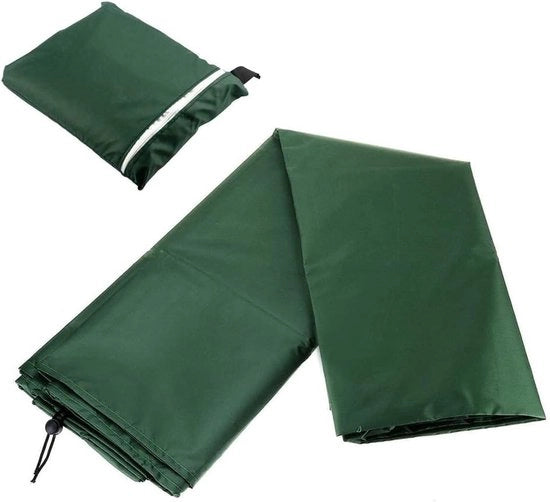 Coperture per sedie da giardino, acqua resistente, universali, verde, 4 pezzi