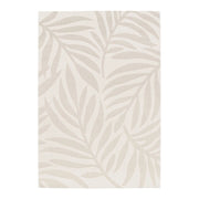 Tappeto interno/esterno motivo vegetale crema, beige
