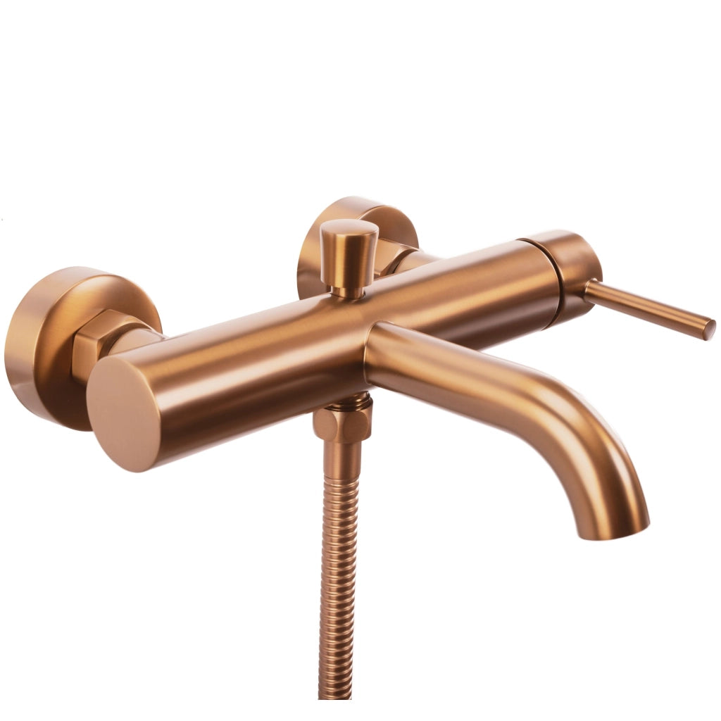 Rubinetto Da Vasca Rea Lungo Copper Brush