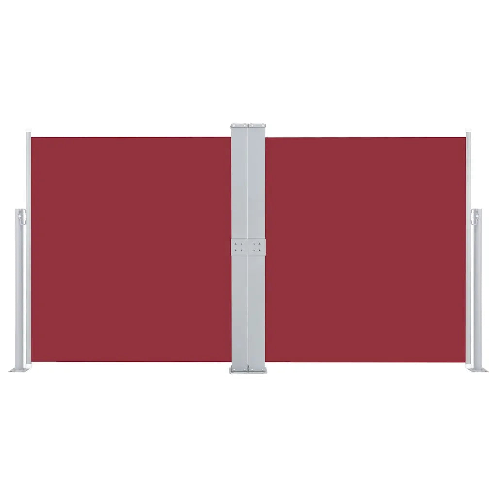 Tenda da Sole Laterale Retrattile-Tenda parasole per giardino Rossa 140x600 cm 360581