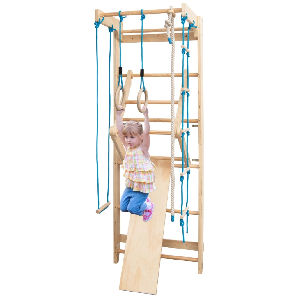 Spalliera per casa palestra giardino-Scala per ginnastica in legno ideale per bambini adulti e anziani