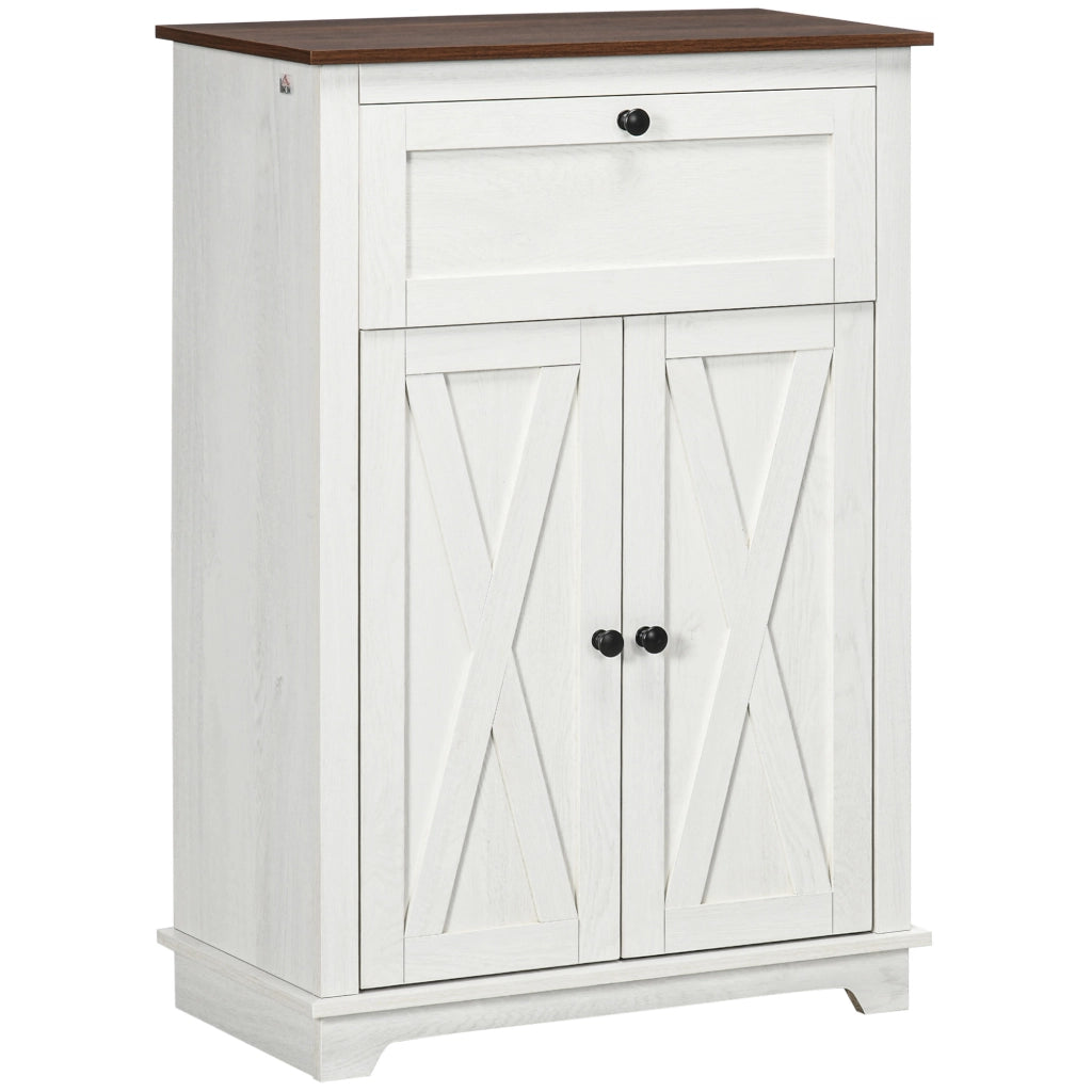 Buffet con 2 ante e cassetto ¨C zephmum ¨C 60x30x87,5 cm